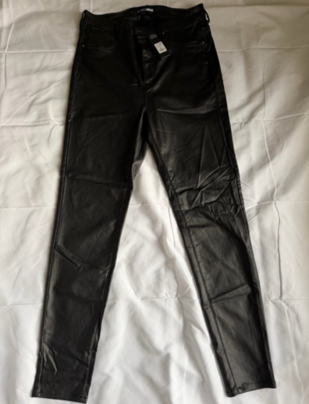 Fashion Nova Faux Leather Skinny Jeans